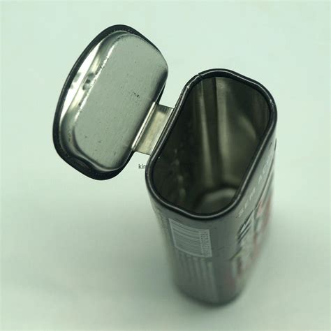 metal container with large window pill box breath mints|Breath Mint Box .